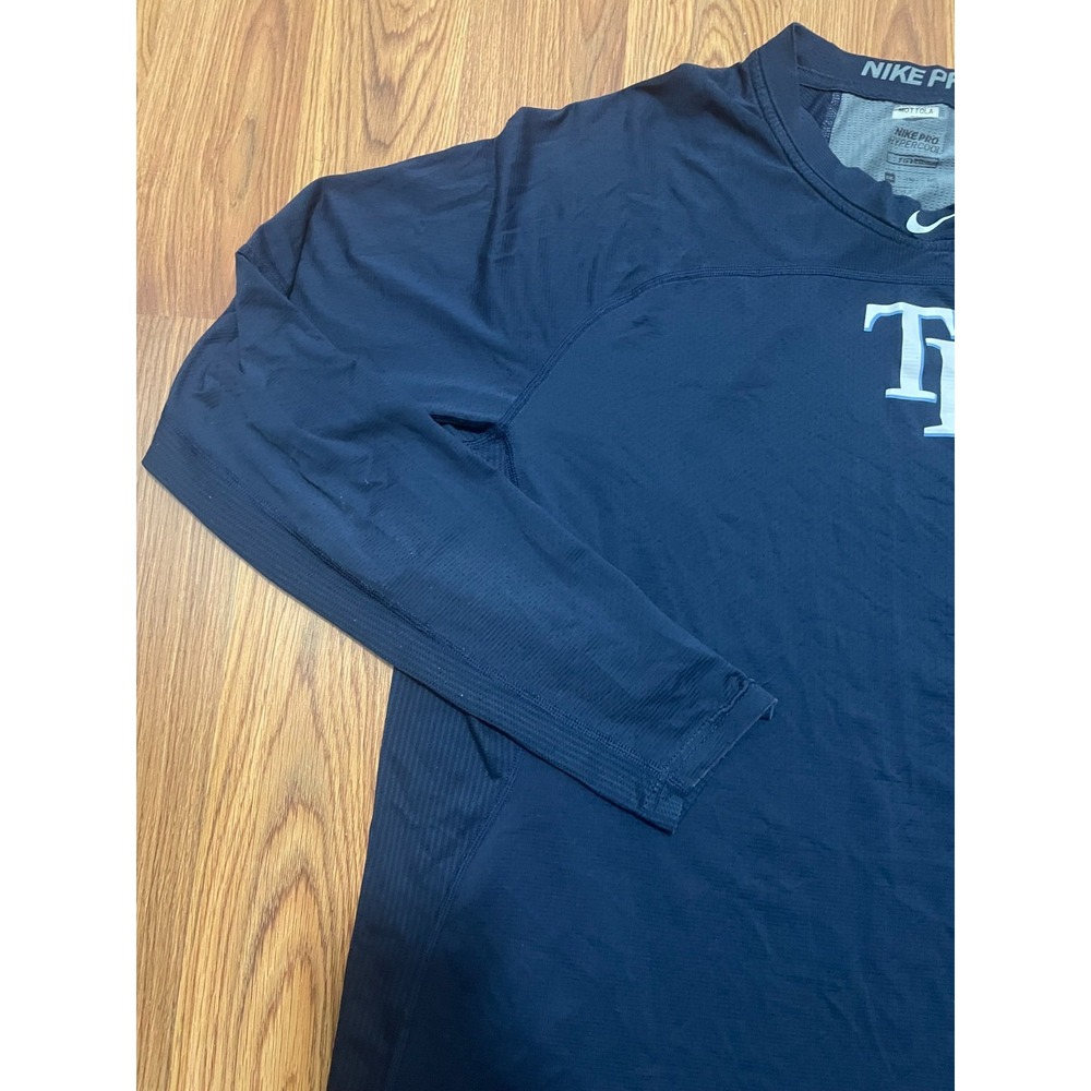 Tampa Bay Rays Nike Pro Hypercool Team Issued Long Sleeve 2XL MLB Authentic - Picture 8 of 11